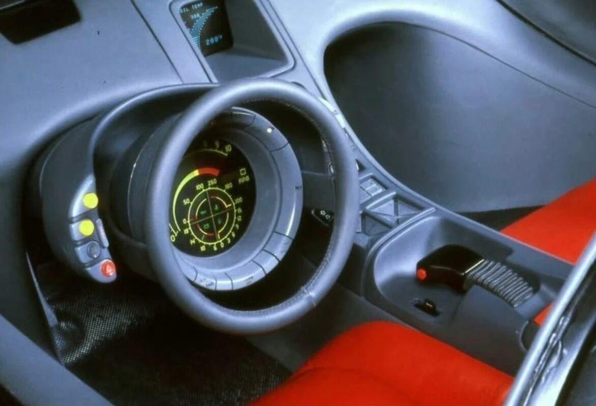 收罗的“古怪”方向盘给各位车迷欣赏（2）这是几十年前的设计，方向盘如此的“古怪”