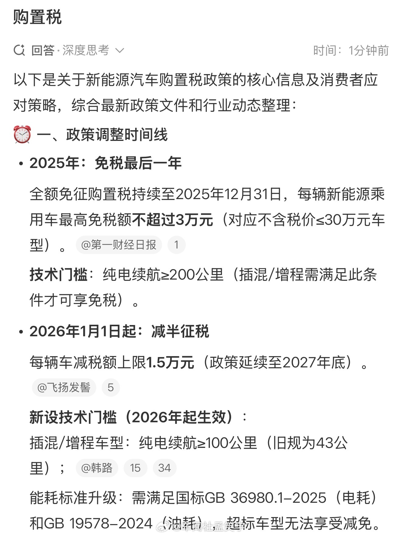 购置税最后一个季度，大家冲不冲？ ​​​