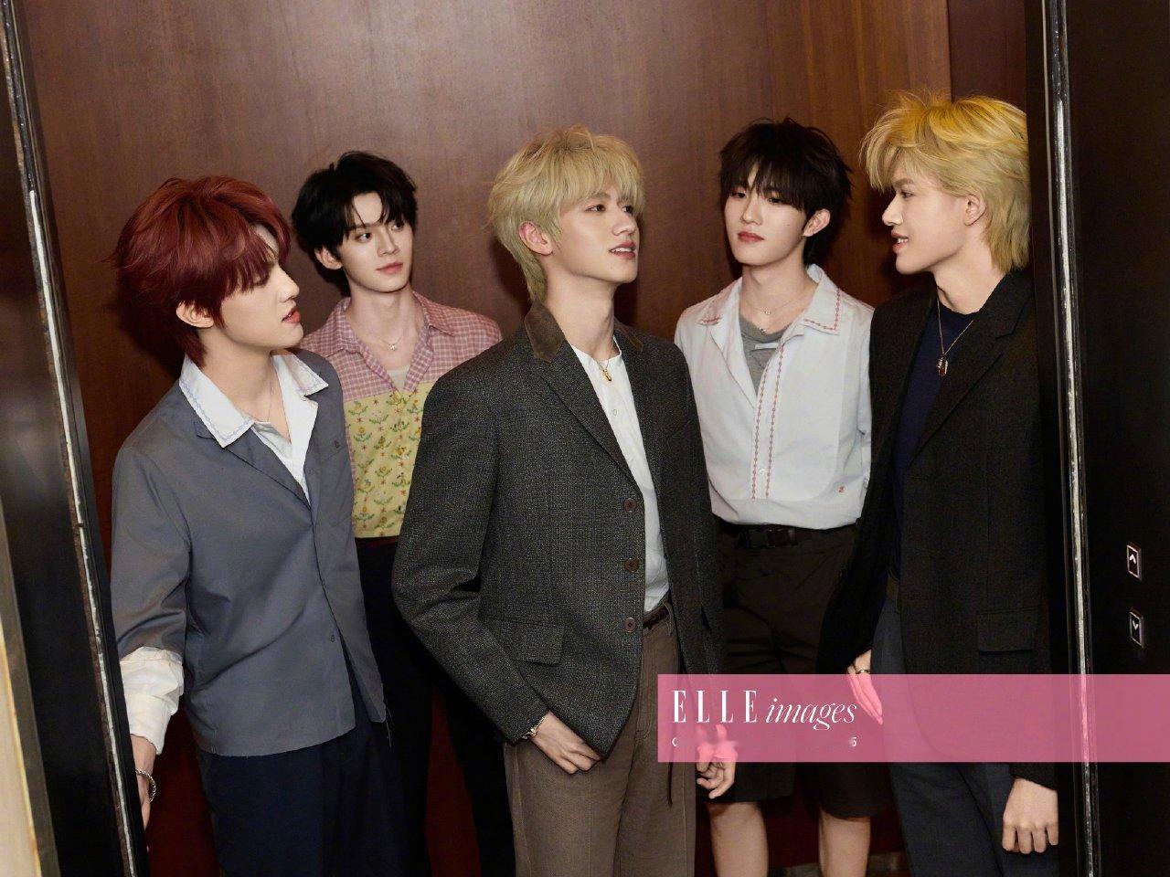 朱志鑫ELLE站位朱志鑫elle造型 朱志鑫ELLE站位来啦 ​​​