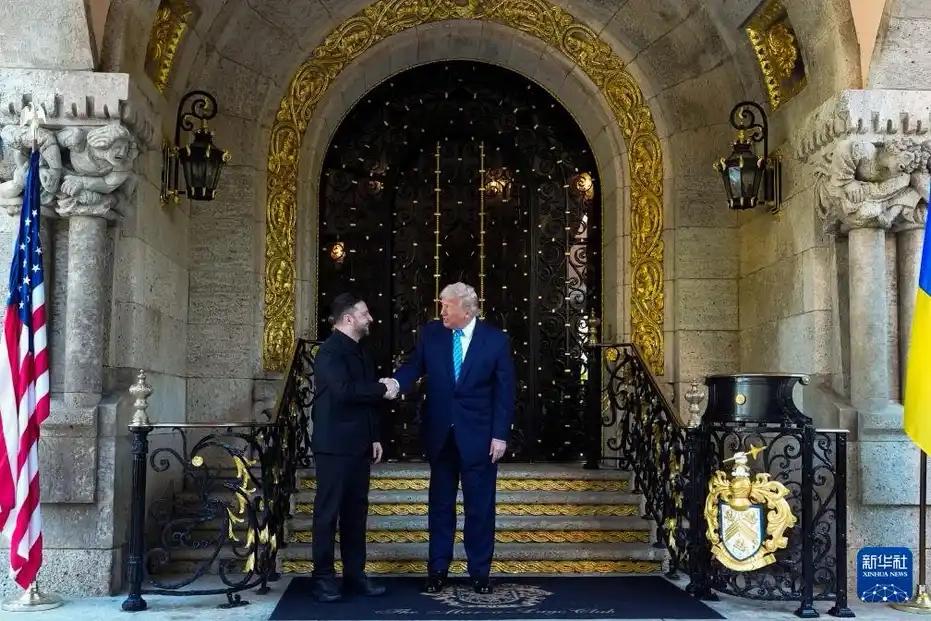 当地时间12月28日下午，特朗普与泽连斯基在佛州海湖庄园闭门会晤三小时，会后特朗