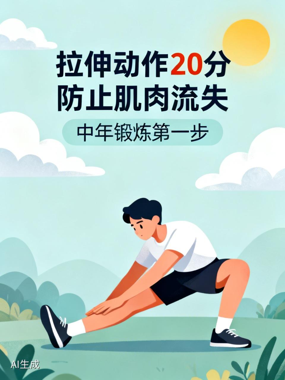 中年女人在努力留住肌肉：拉伸动作20分，然后再开始快走

拉伸动作
主要是臂力