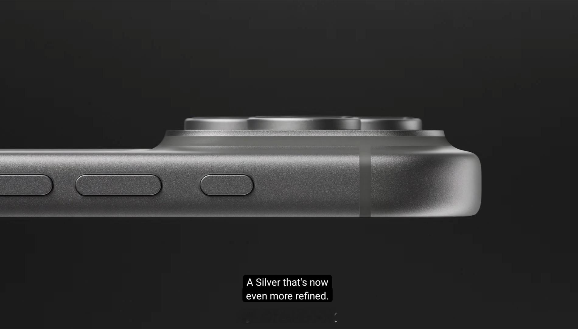 苹果发布会很高兴iPhone 18 Pro 系列还是软软的铝合金，钛合金并没有回