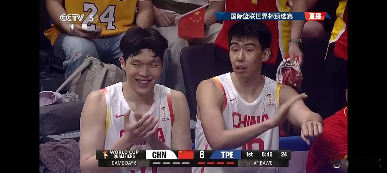 郭士强真是敢弄啊！将杨翰森和王俊杰全弄到替补了！中国队首节25比13领先中国台北