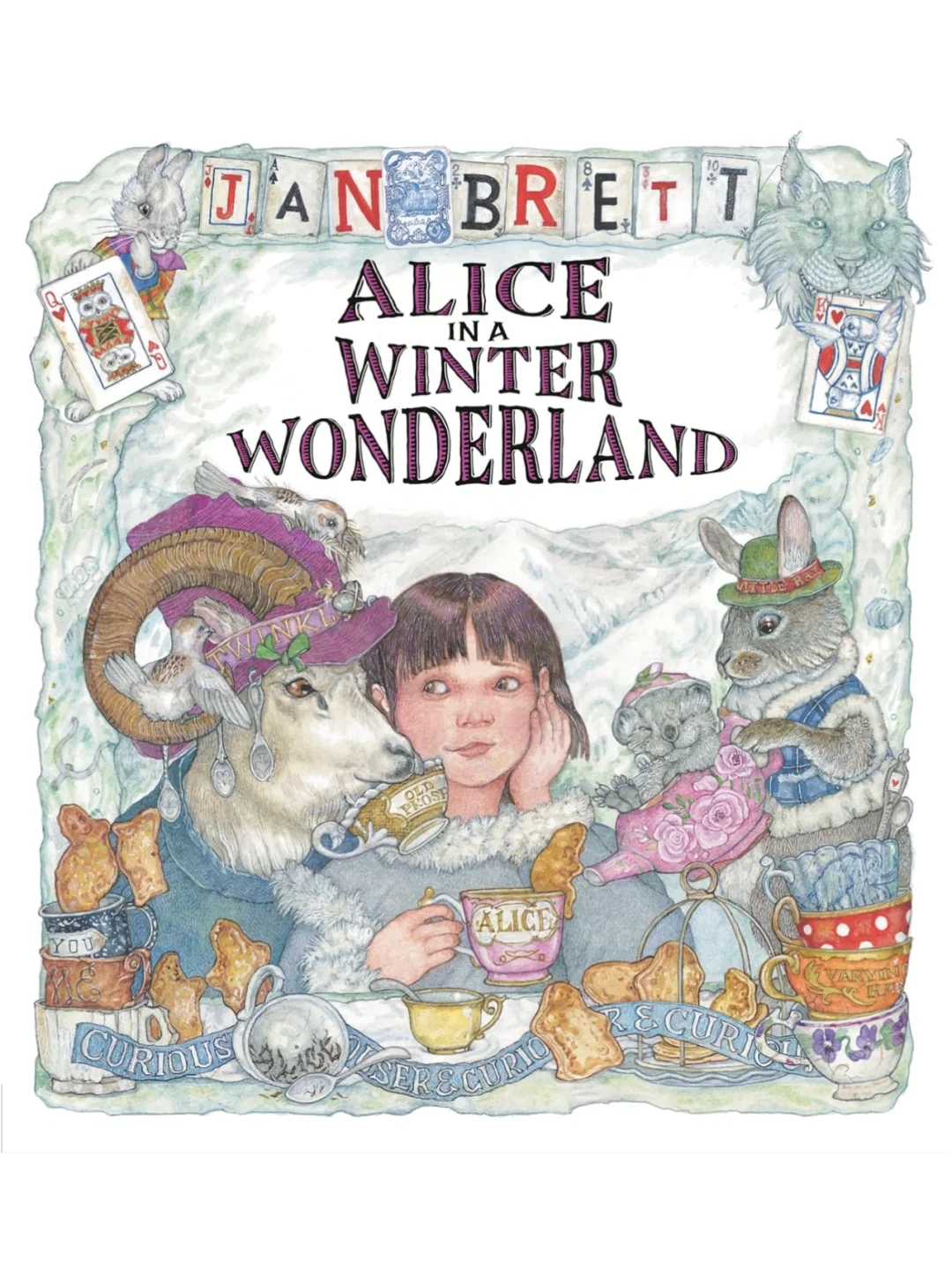 新书速递 | Jan Brett |爱丽丝漫游冬日仙境