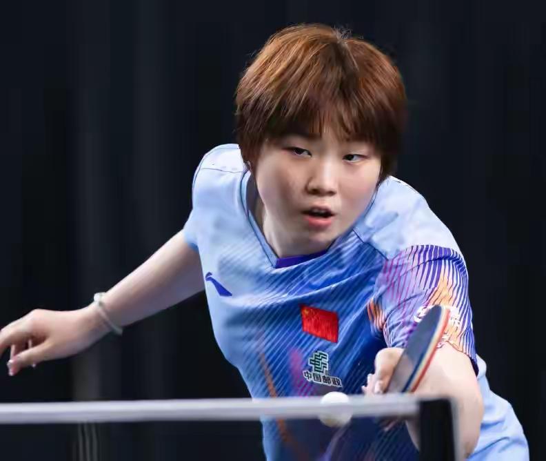 7月5日WTT美国大满贯女单1/4决赛太刺激了！蒯曼和日本削球名将佐藤瞳打得那叫