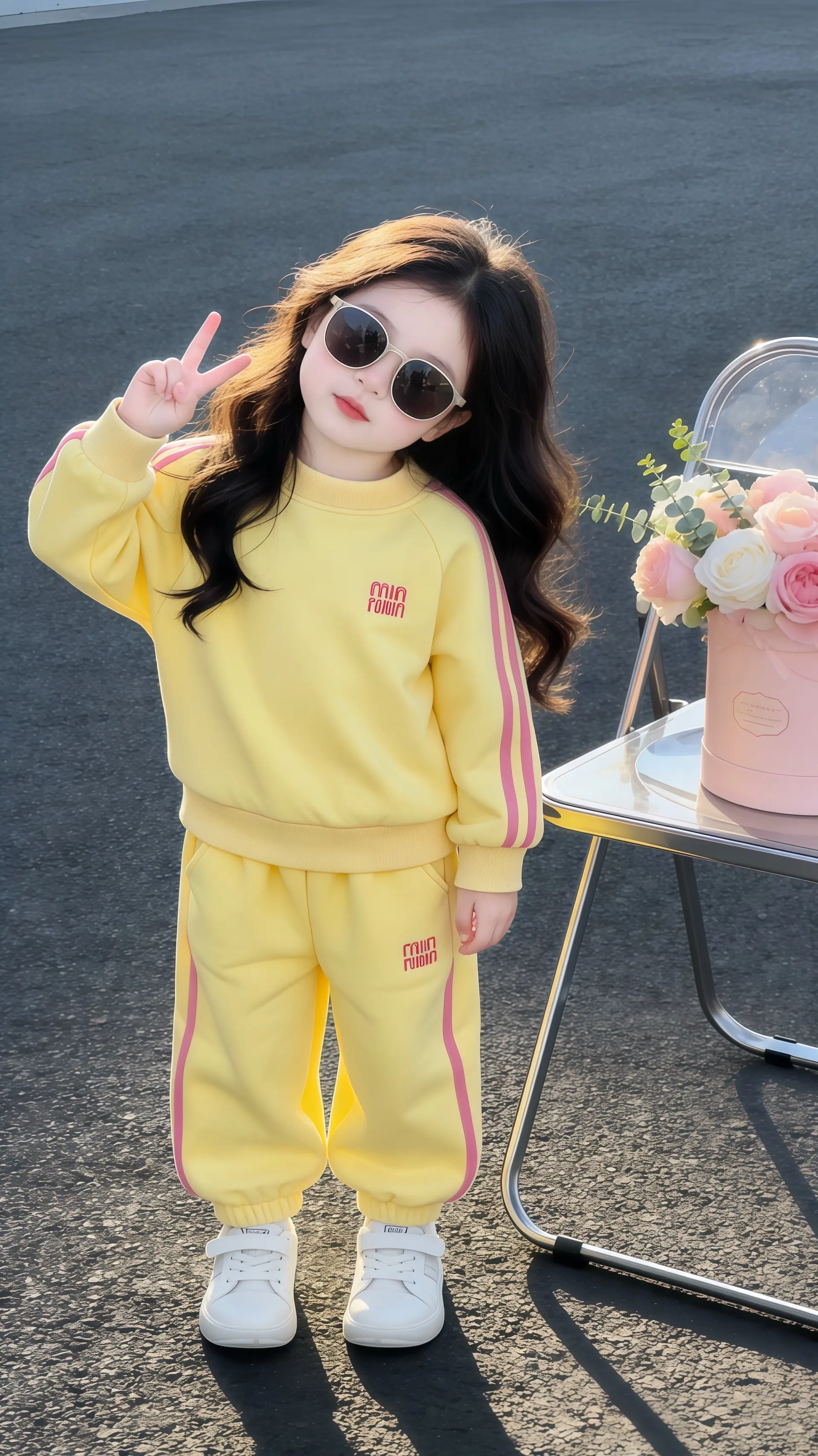 骗你生女孩 萌娃穿搭女童穿搭   生女儿就要这样穿 女童套装