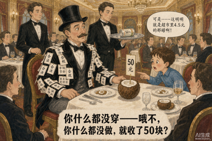 一杯椰汁50元，和平饭店给全国人民上了一课 ｜ 橙柿财经评论