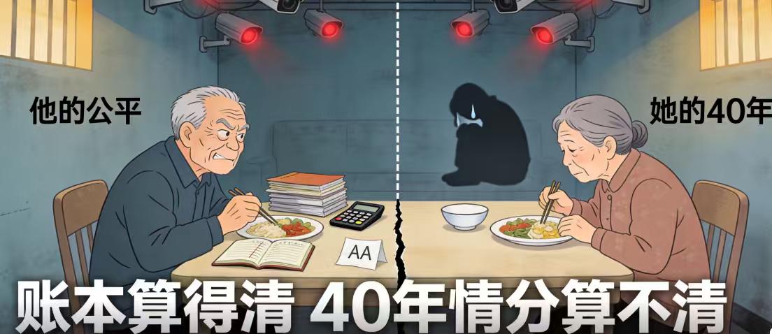 结婚40年AA制，丈夫认为公平合理：账算清了，家却散了
福州一对年过七旬的夫妻，