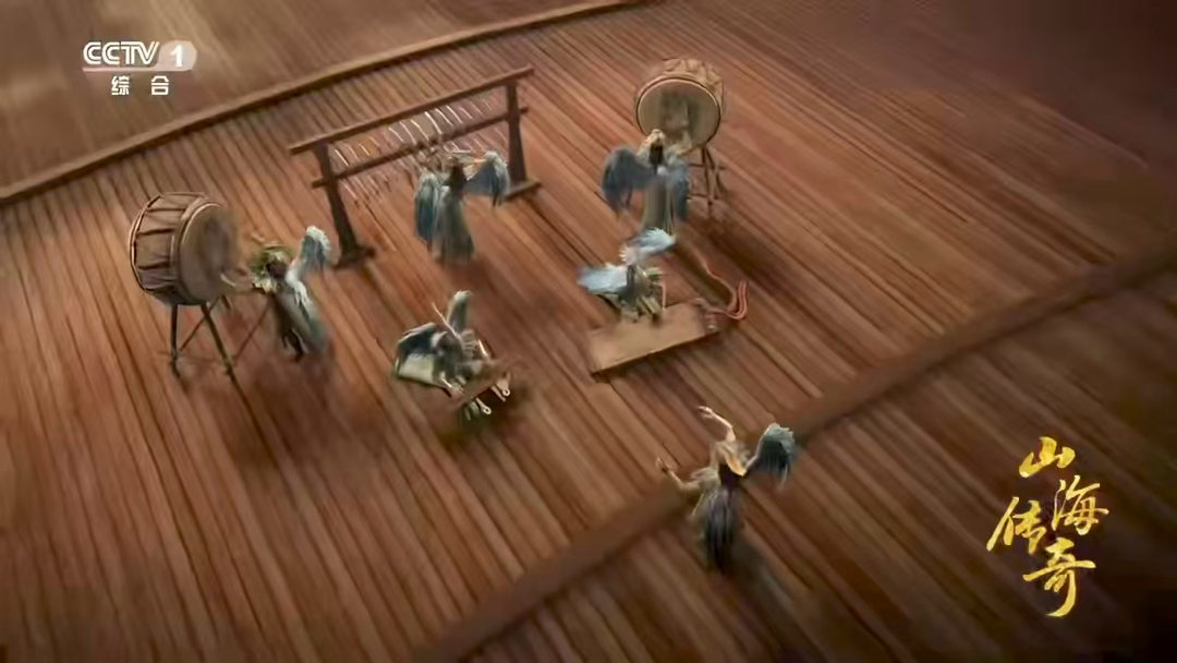 承云一响梦回上古山海间的礼乐相逢山海传奇上古乐曲《承云》，源起炎黄颛顼之时，仿八