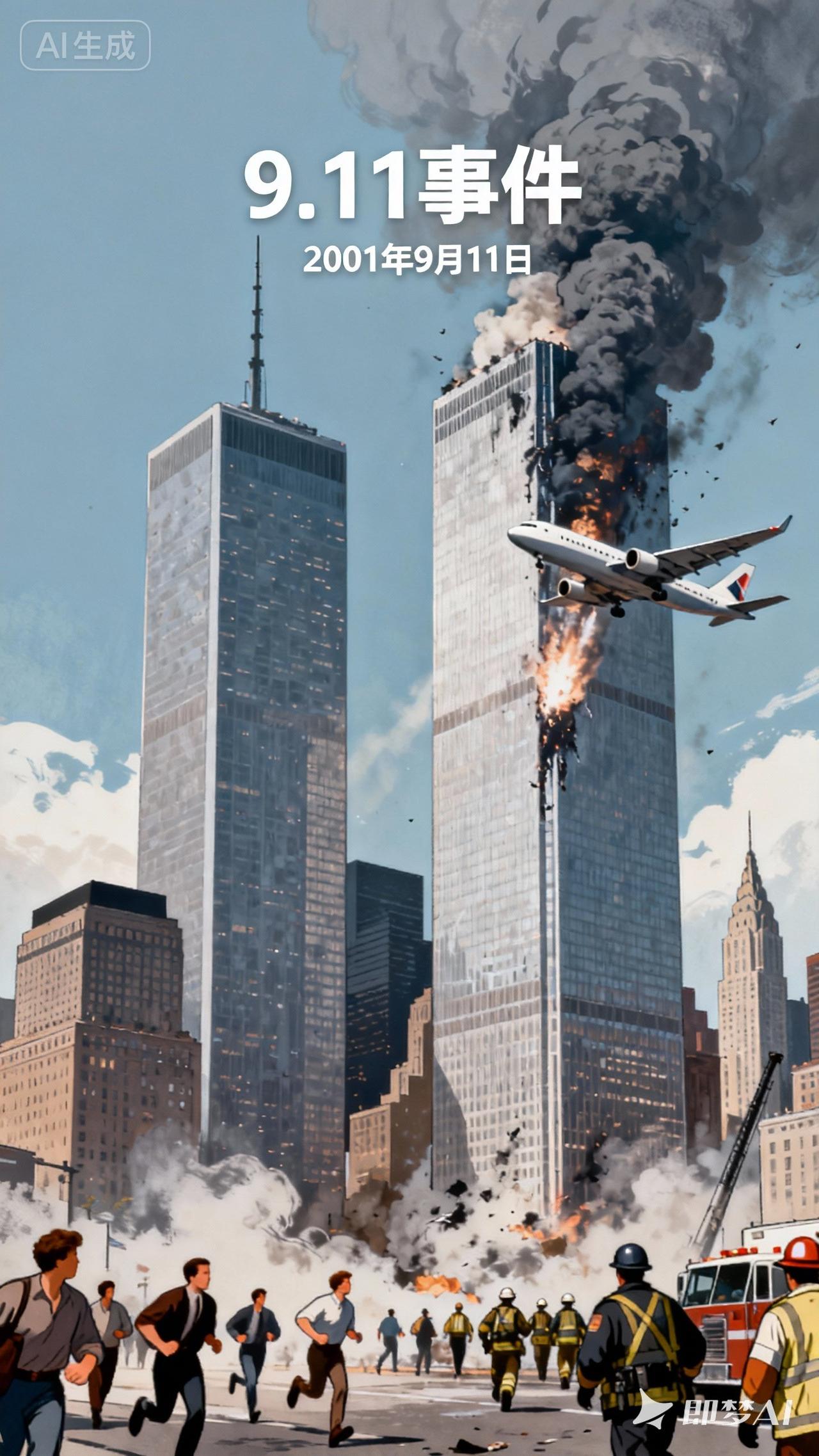 世界历史故事之九十七: 9·11！镌刻在世纪记忆里的黑暗时刻
 
2001年9月