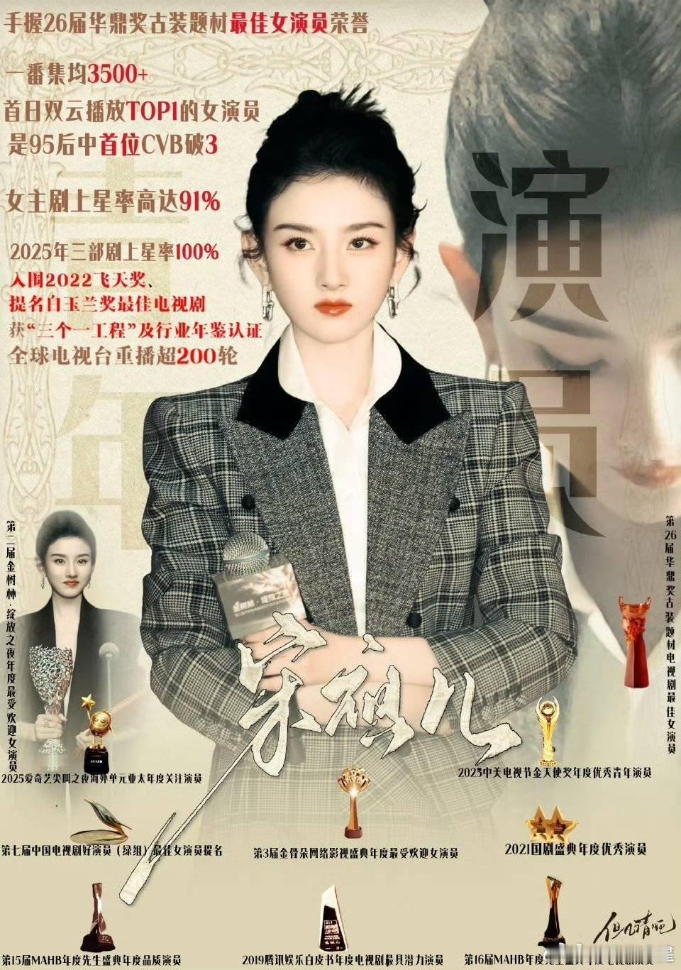 提名我心目中的95花演技派！这种有实力有演技，科班出身外形出众的女艺人没有不爱上