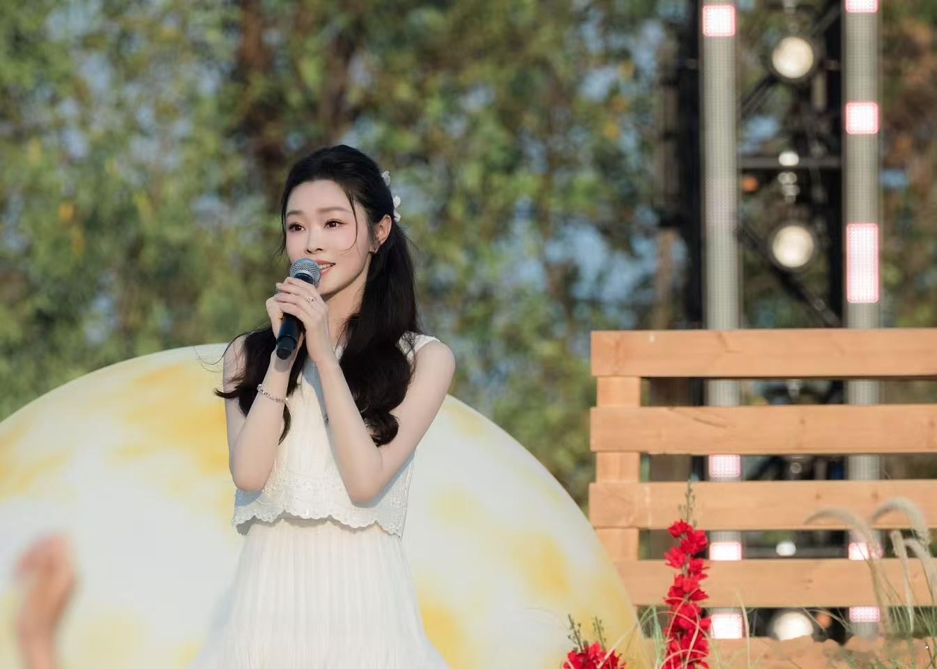 宋轶公主头半扎发 宋轶五四晚会造型是古典与现代的完美融合，公主头半扎发优雅俏皮，