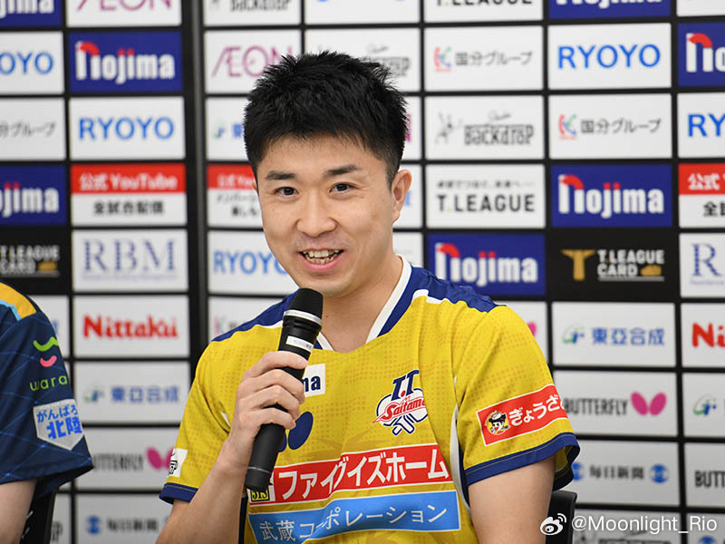 T联赛季后赛前一天记者会。平野美宇表态要冲击两连冠，松平健太谈及对阵旧主：“明天