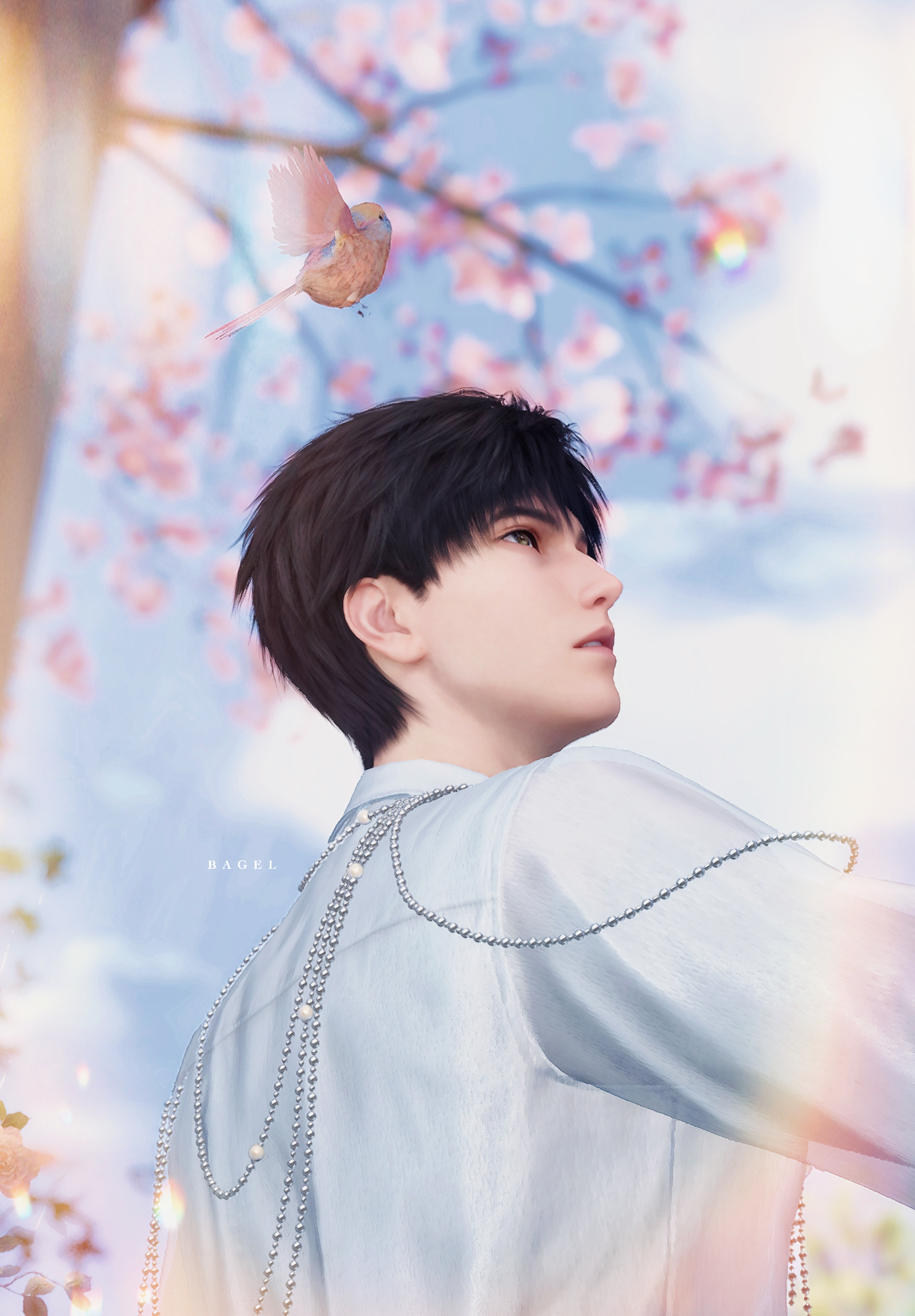 黎深太美了 去年的图再发一次🥰🌸 