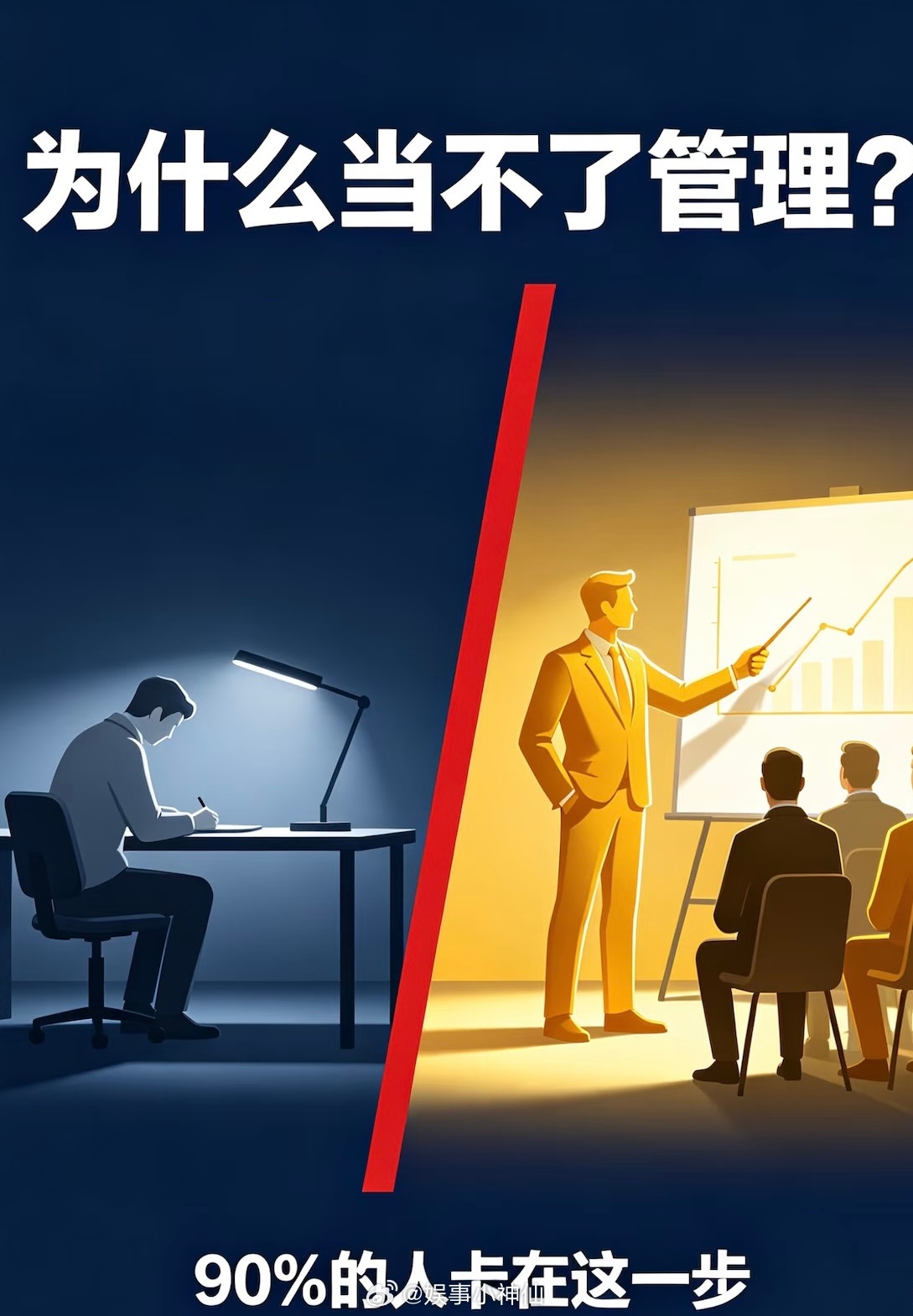 当你意识到自己无法升职时有些人能力不如你，但他当了你领导。不是他比你强。是他的思