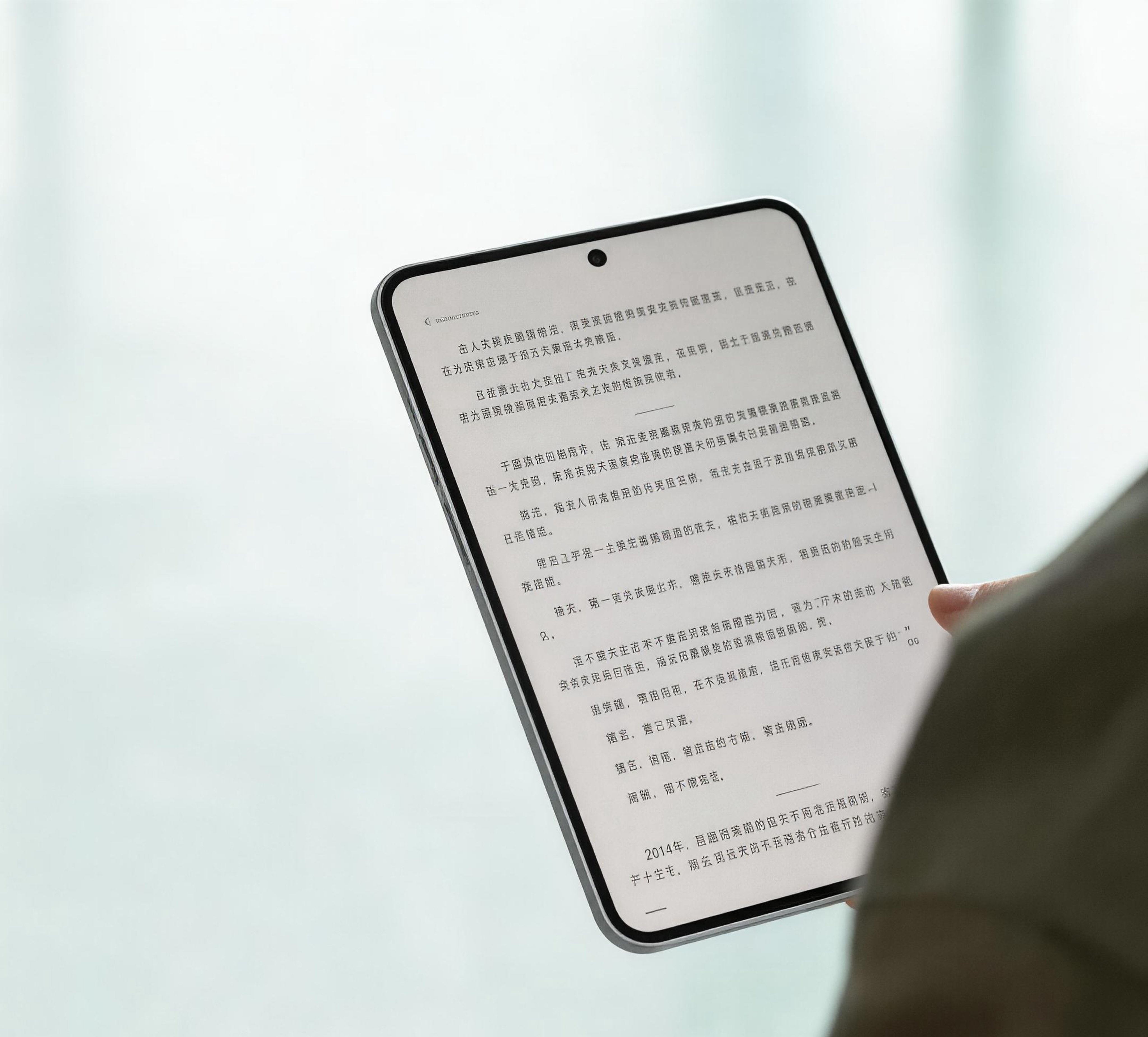 8.8英寸的OPPO Pad mini，边框控制不错，感觉也不是很重的样子。 