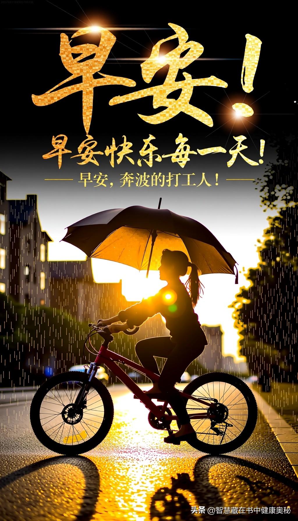 早安，奔波的打工人！清晨的第一缕阳光洒下，又是元气满满的一天。 近期夏日天气“脾