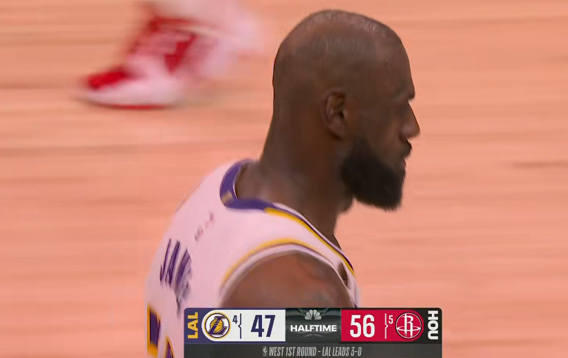 湖人系列赛最疲惫的一个半场，13次失误+三分6中1，进攻打得极其艰难。反观火箭终