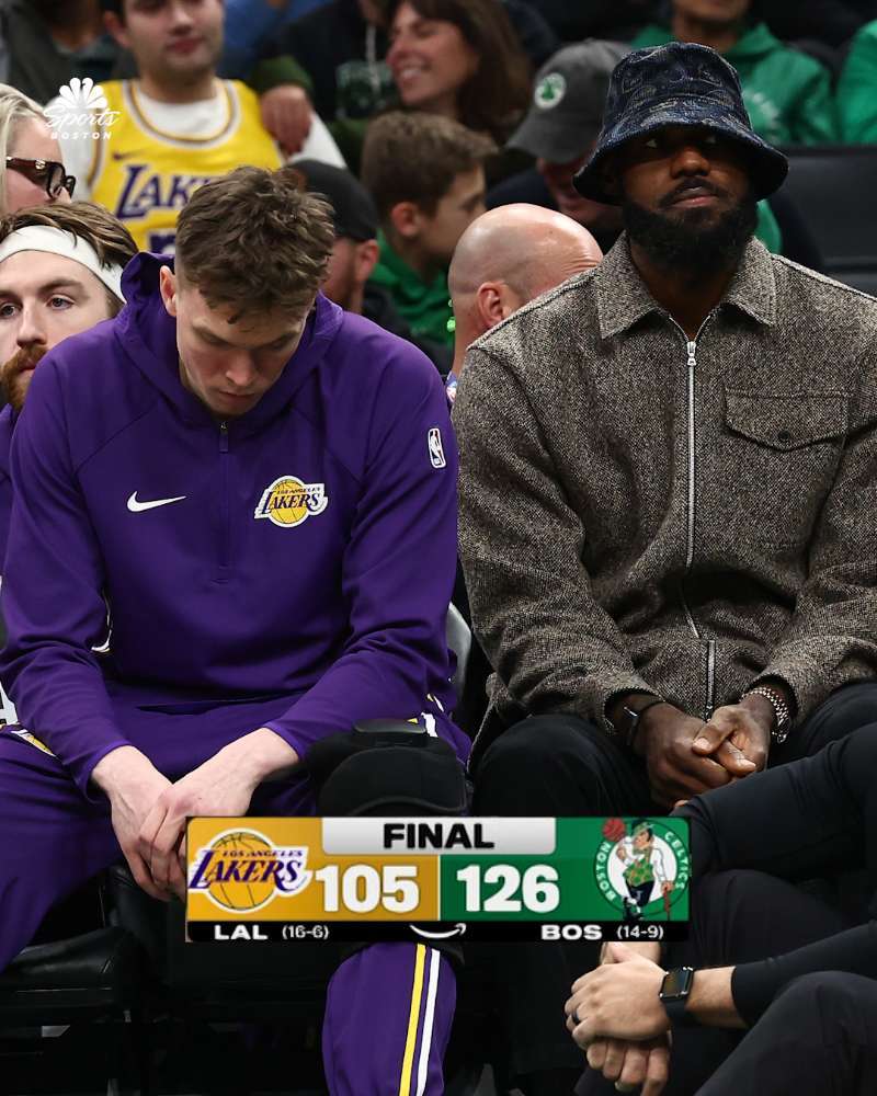 湖人vs凯尔特人 这会不会是詹姆斯最后一次以球员身份来到花园球馆？如果还有谢幕赛