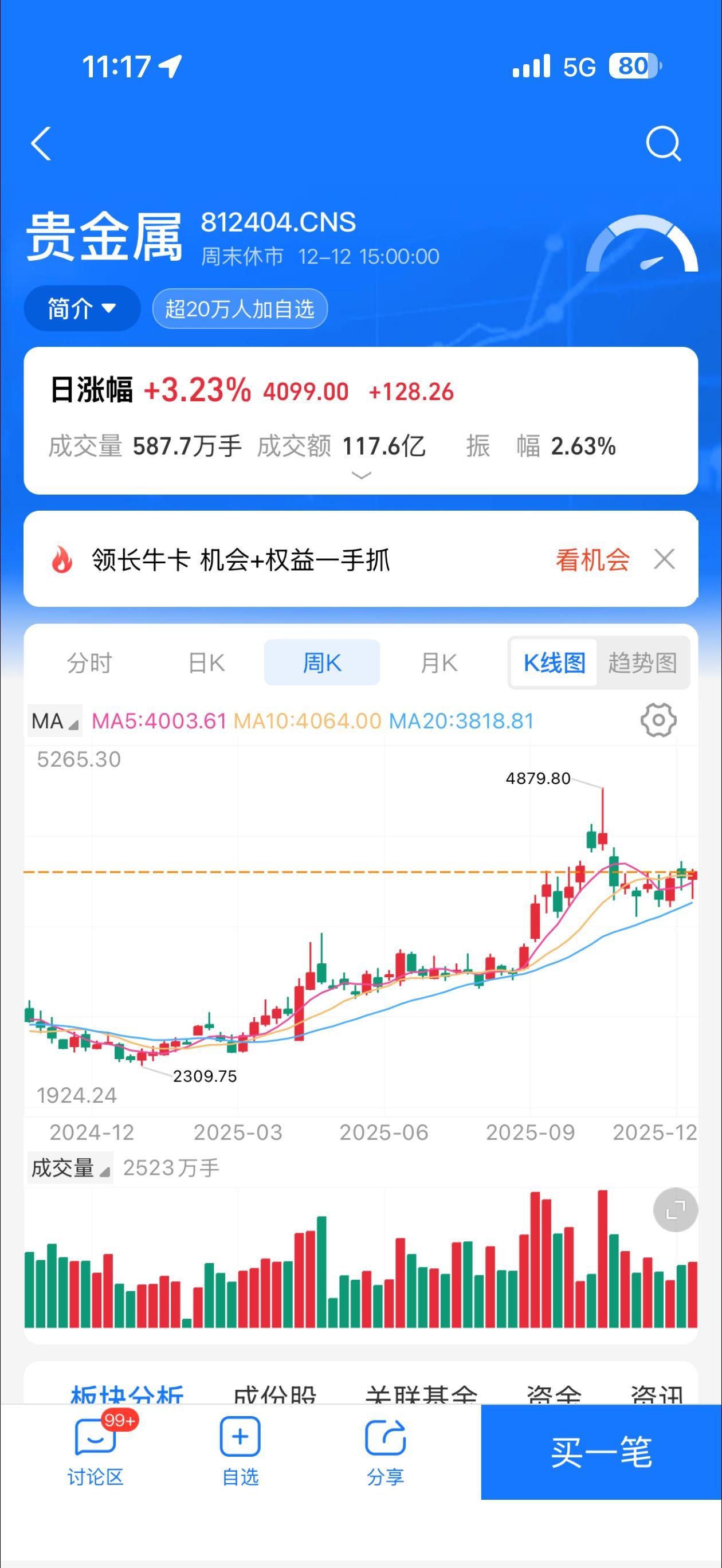好嘛最近金价没什么搞头都来关注银价飙涨是吧但从投资角度来说，白银的波动更不稳定，