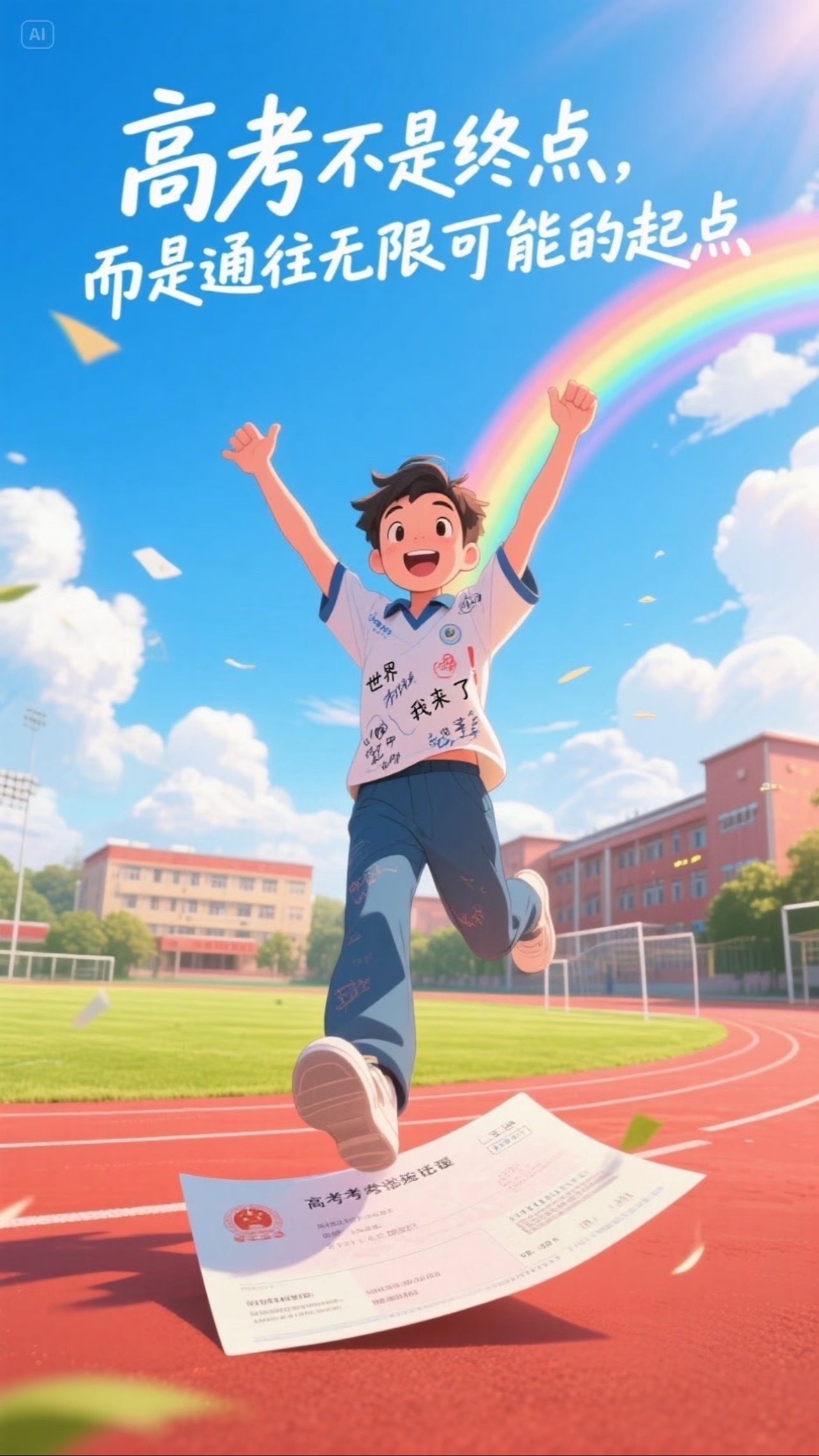 高考从过来人的角度出发，高考结束 并不意味着十几年求学生涯的结束，而是以另一种身