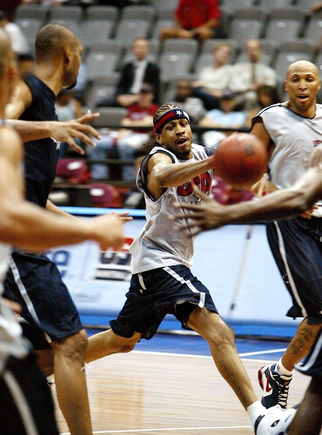 Allen Iverson  奥运训练中艾弗森