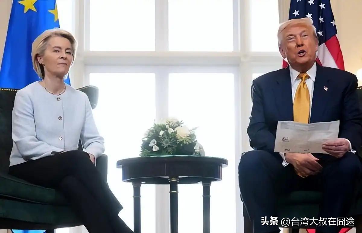 欧盟被特朗普"架在火上烤"：100%关税逼中印停买俄油，背后玄机
 
各位朋友，