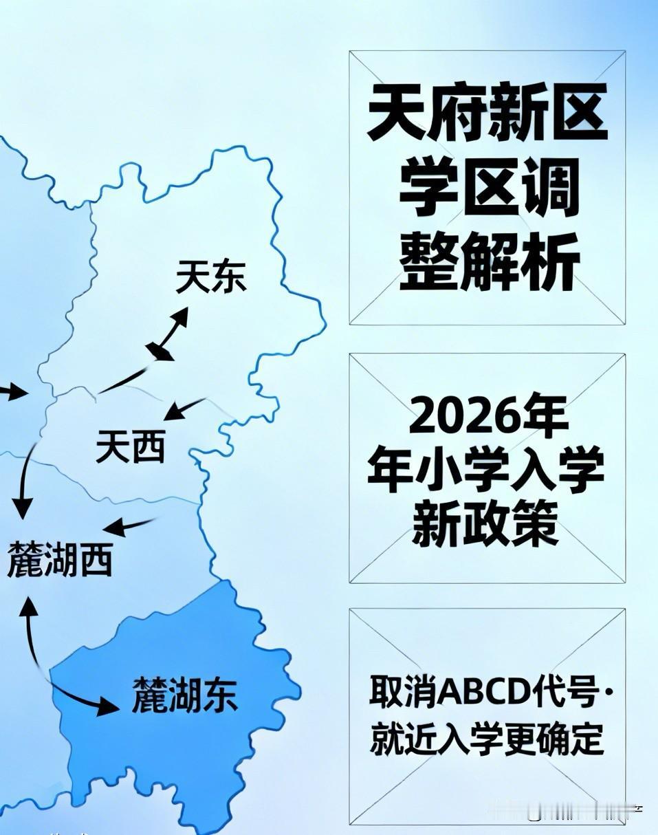 【重磅！天府新区学区大洗牌，天西房价要反弹了！】

一份关于四川天府新区2026