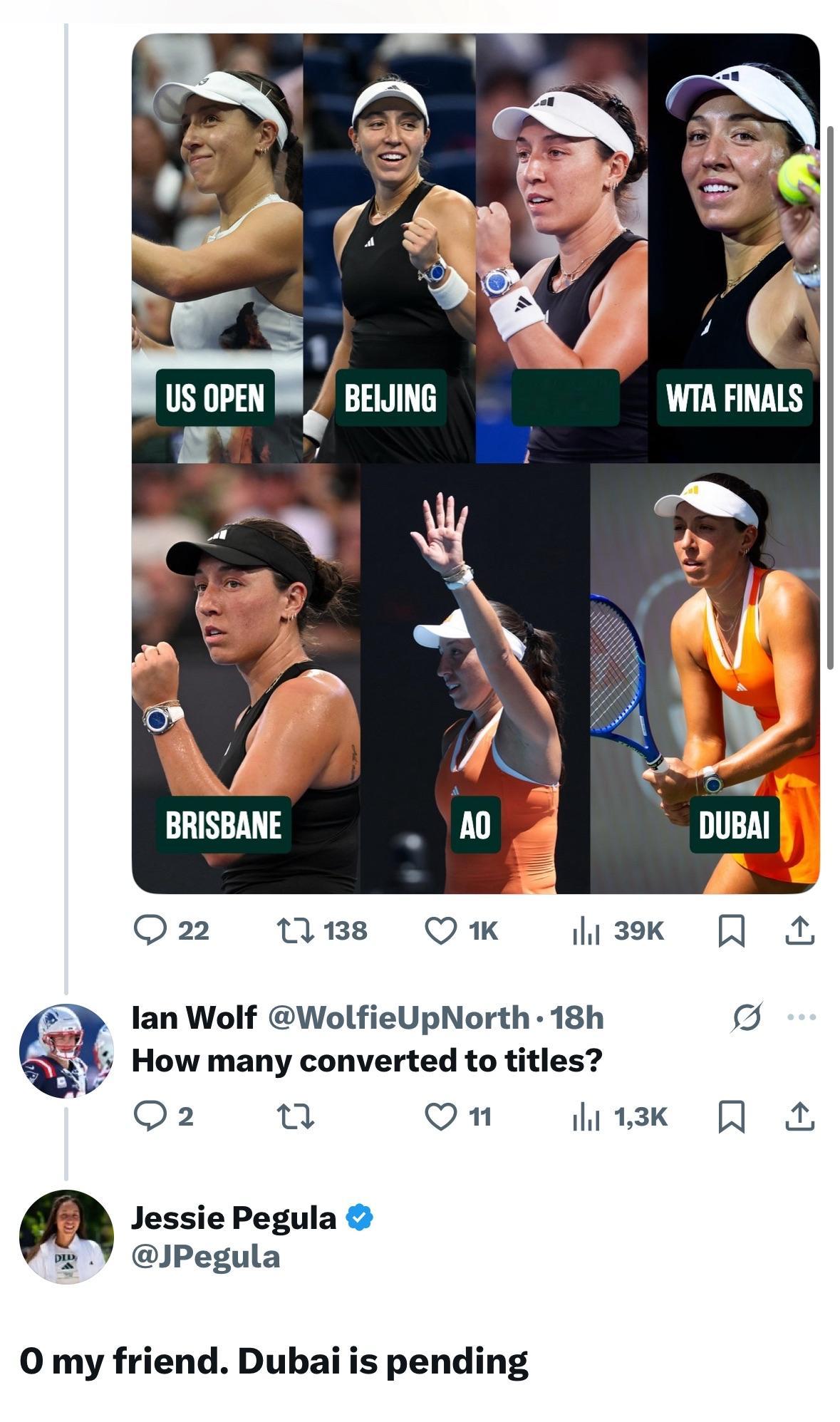 Dubai is not pending. 