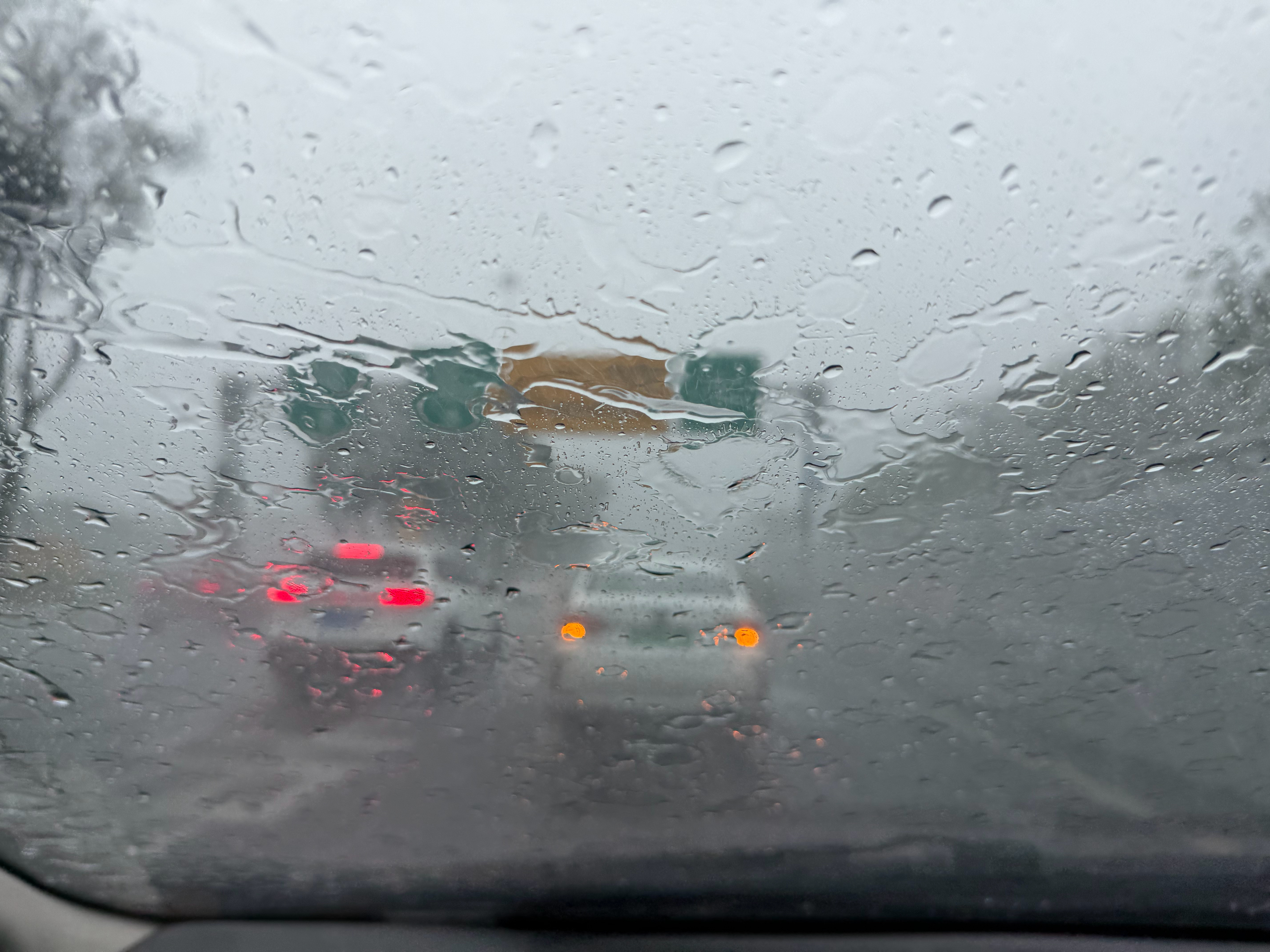 这雨大得有点夸张，大家在哪里淋雨 