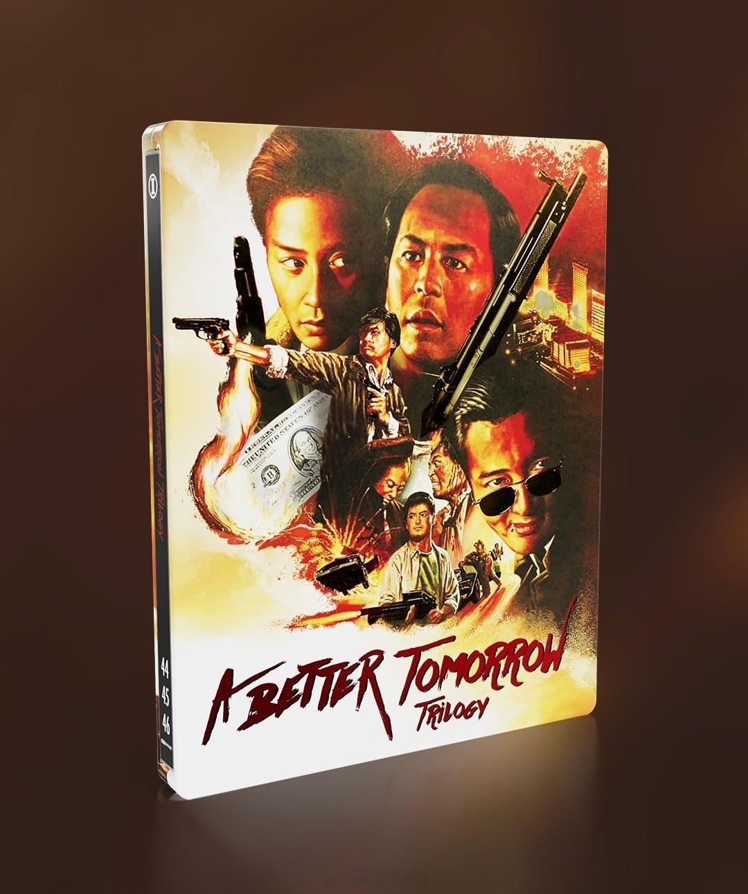 张国荣影讯 吴宇森、徐克作品【英雄本色】三部曲（1986–1989）最新澳版限量