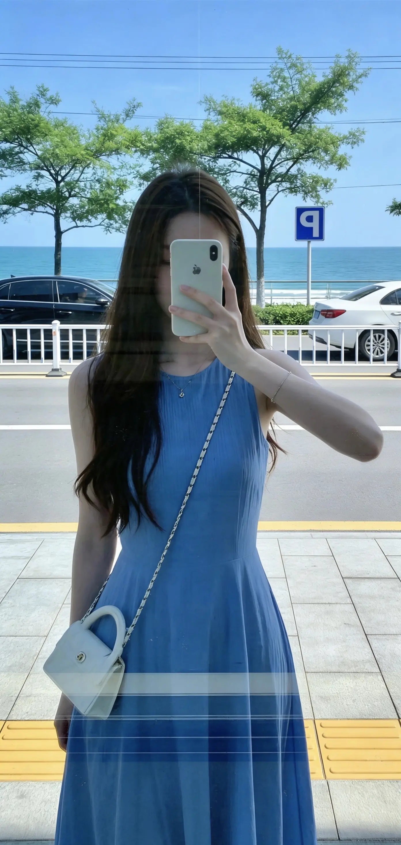 温柔穿搭 韩系穿搭 海边度假穿搭