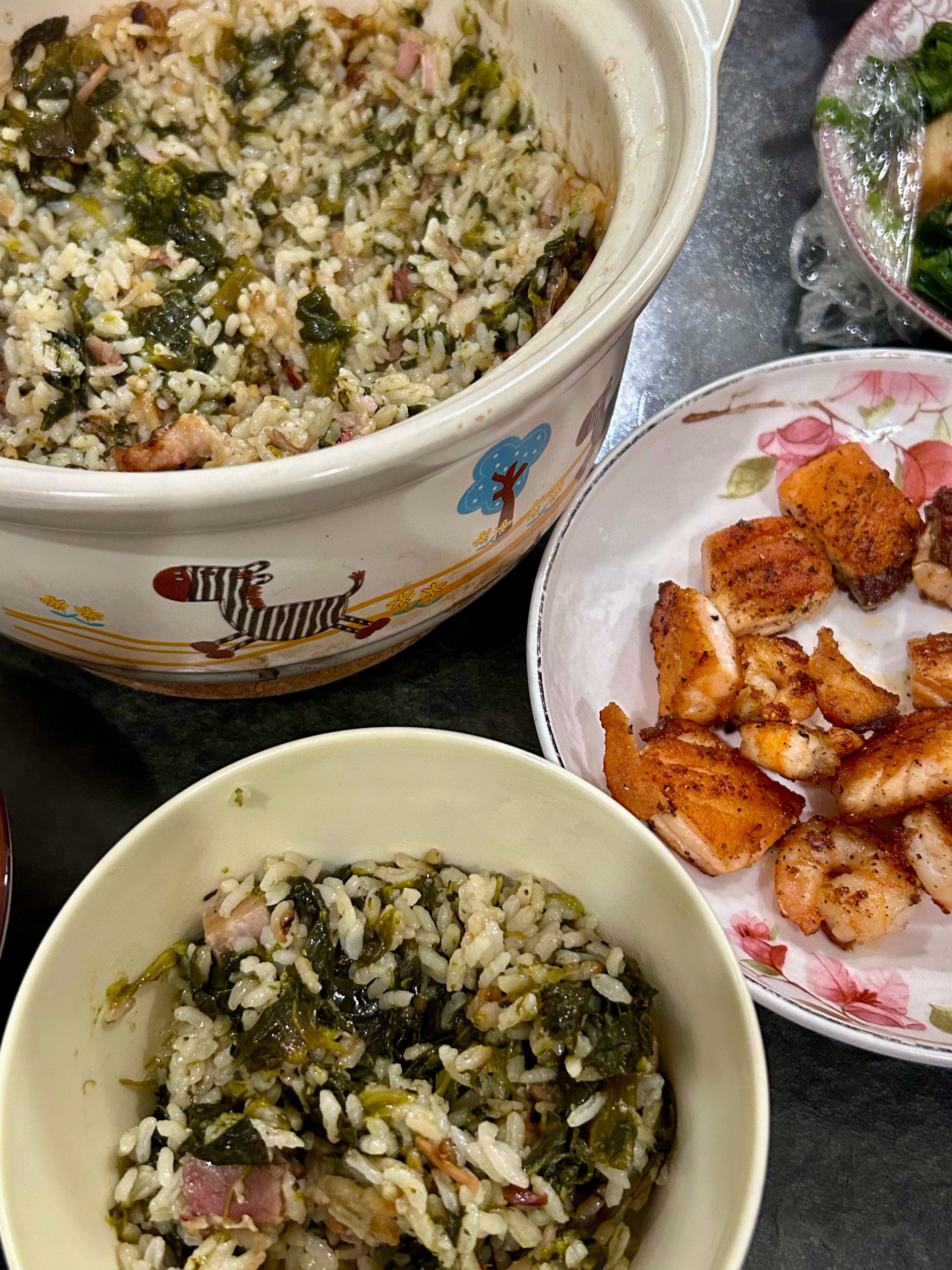 我终于回家了。 