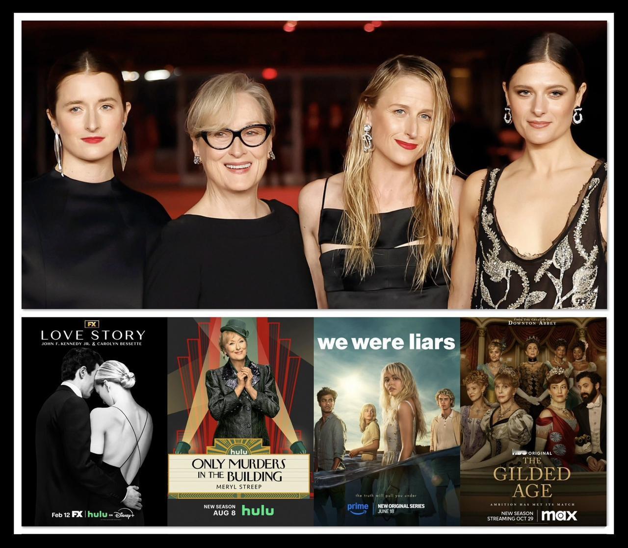 梅莉·史翠普 (Meryl Streep)和她的三个女儿最近都在一些备受瞩目的电