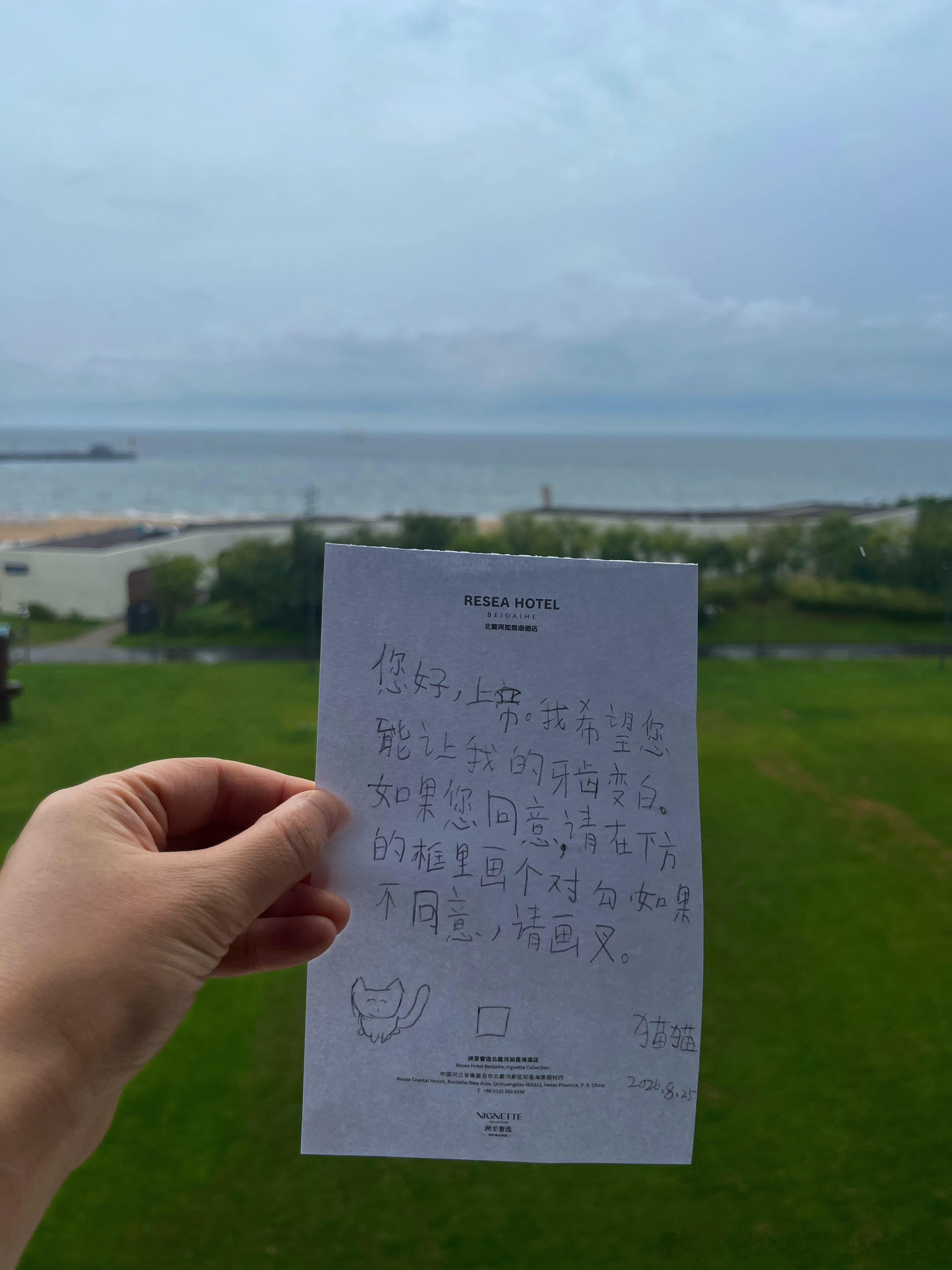 昨天骂孩子刷牙不超过十秒钟，威胁她以后牙齿会黑掉，今天发现她寄望于人类最古老的方