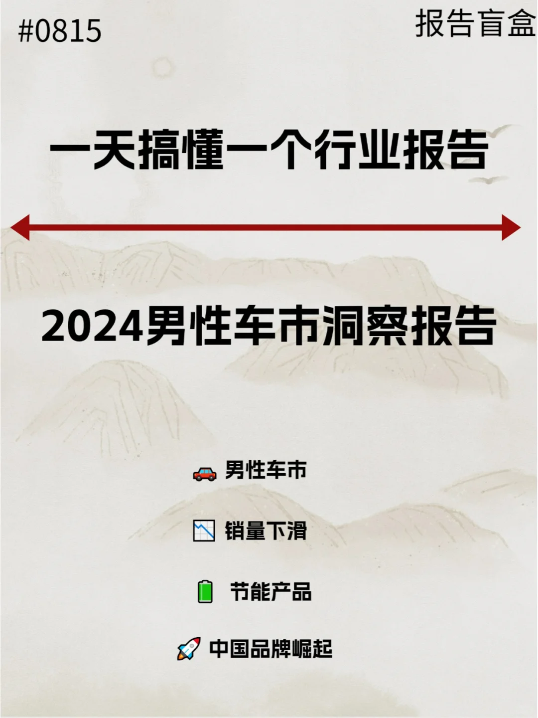  2024男性车市洞察报告