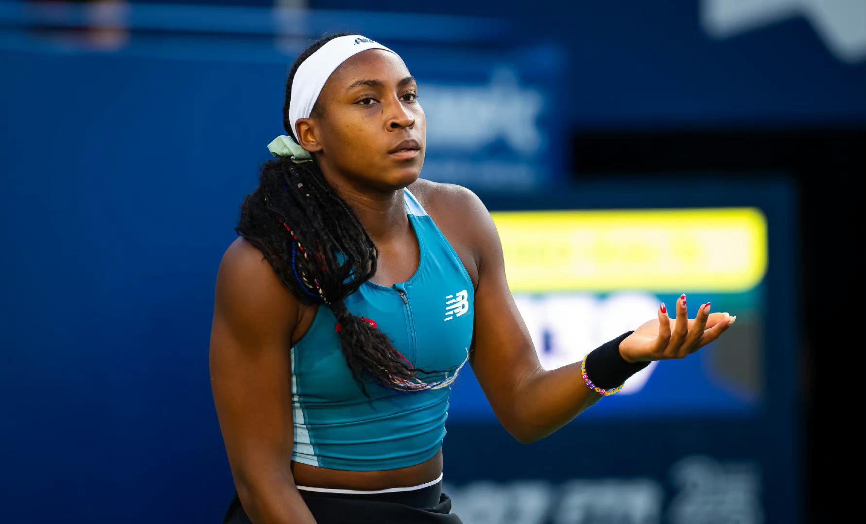 #网坛风云# WTA1000多伦多站第三轮：头号种子高芙以4-6/1-6不敌施耐