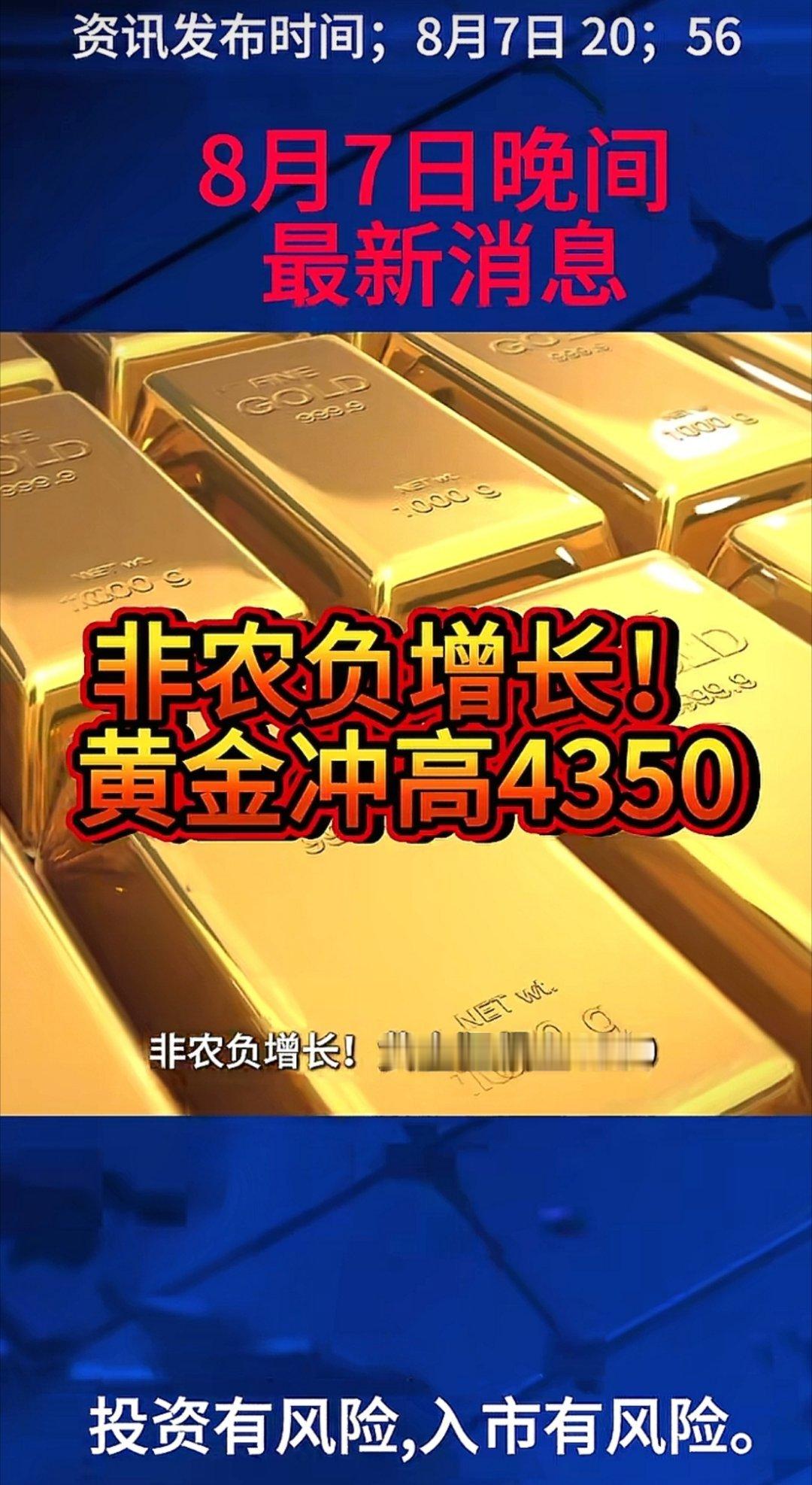 黄金市场迎来大变化8月5日，现货黄金单日暴涨约188美元，涨幅达4.48%，收于