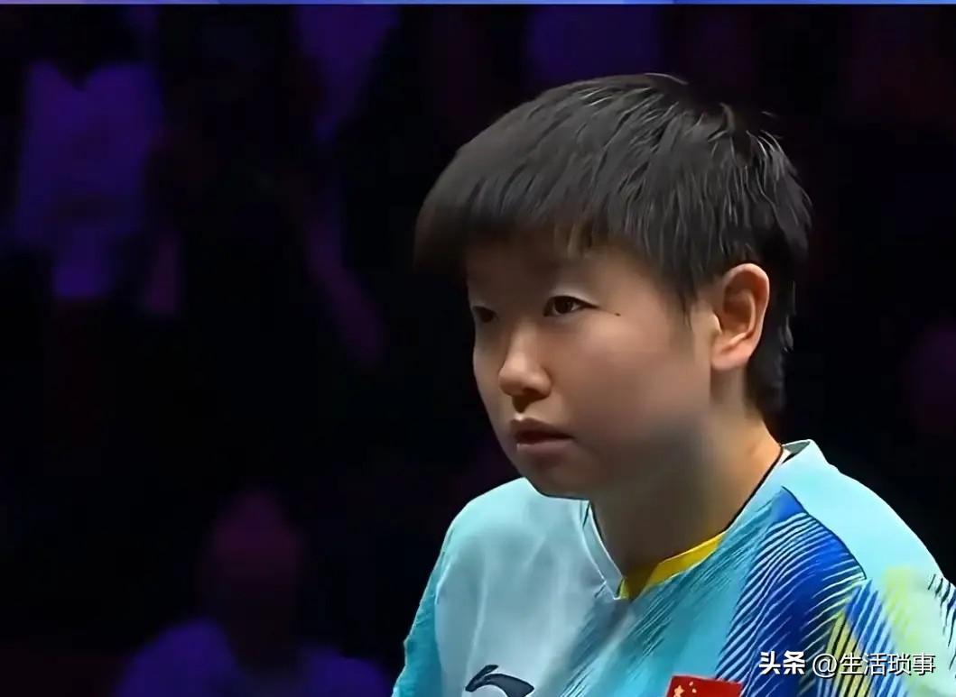 国乒孙颖莎，人小格局“大”
……
重庆冠军赛
孙颖莎2:4输给蒯曼
你说莎莎不强