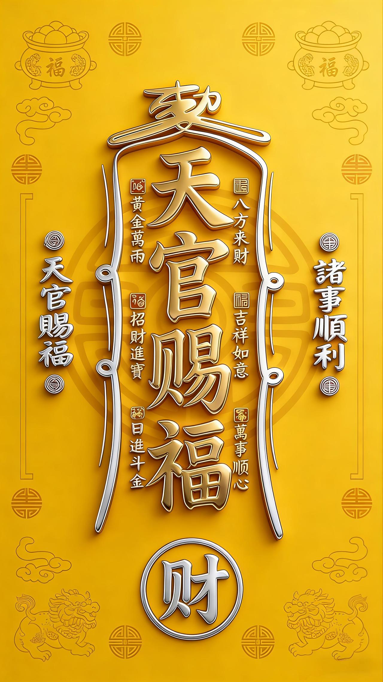 天南地北大拜年天官赐福好运连连