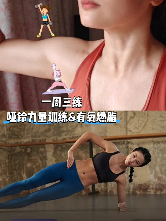 一周三练｜紧致线条 健康活力｜D83-85