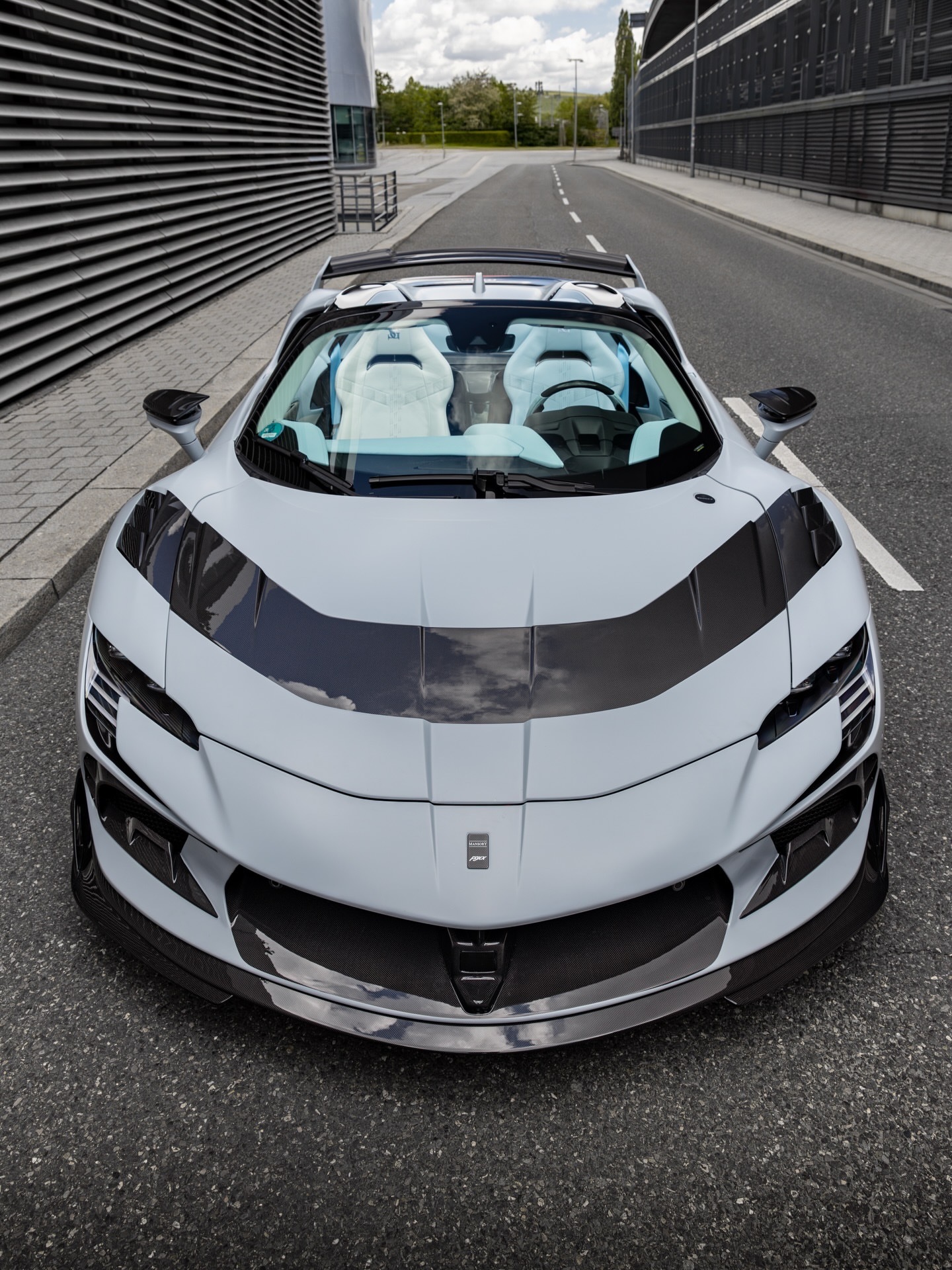 Ferrari SF90 F9XX MANSORY- 全新前引擎盖- 全新前保险