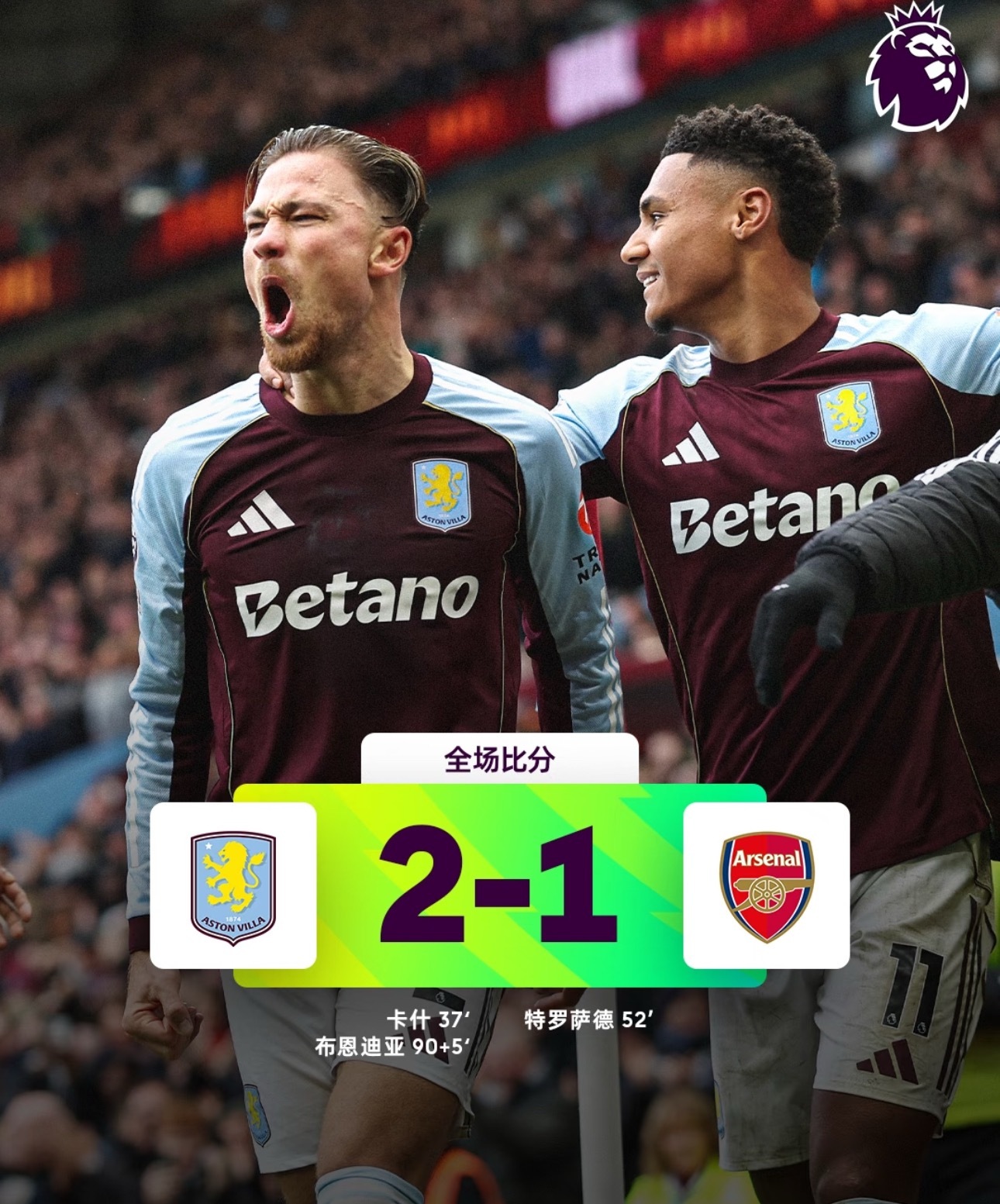 压哨绝杀击碎不败神话 阿森纳三大纪录作古 英超争冠格局生变北京时间12月6日，英