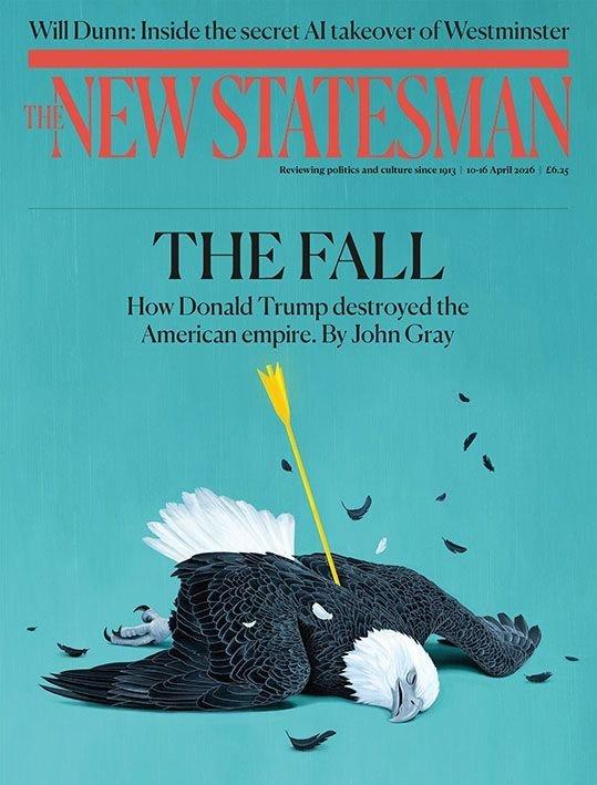 英国杂志《新政治家》出版了一期特刊，“唐纳德·特朗普是如何摧毁美利坚帝国的”。