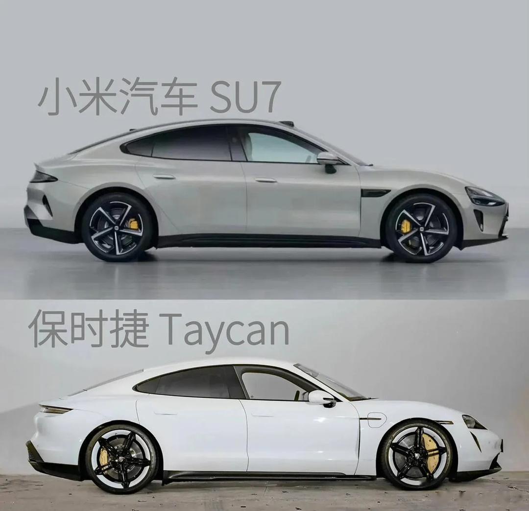不是保时捷taycan买不起，而是小米SU7更有性价比，小米首款汽车配置完全不输