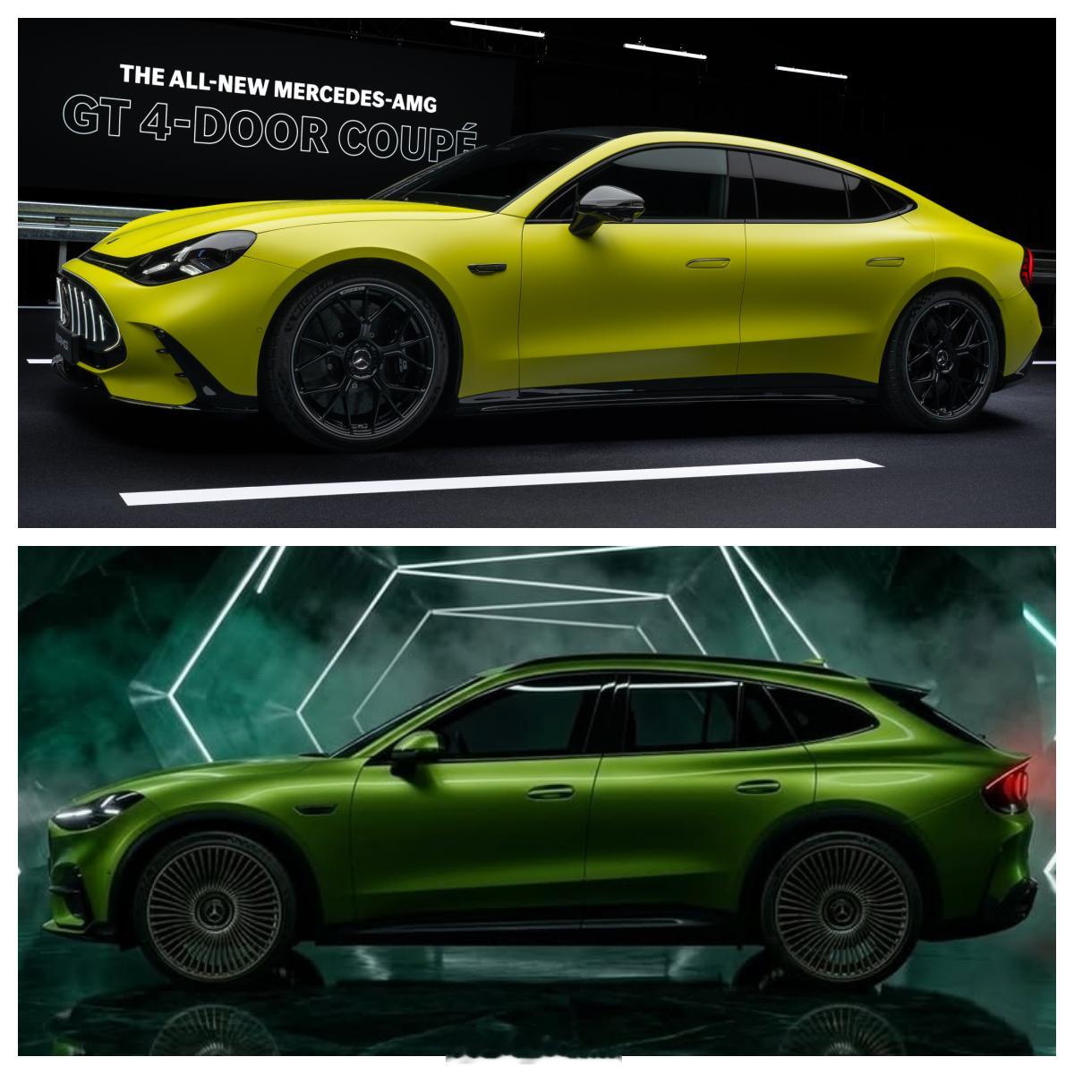 奔驰AMG GT SUV版渲染图 奔驰AMG GT做成SUV版，有没有更帅点，大