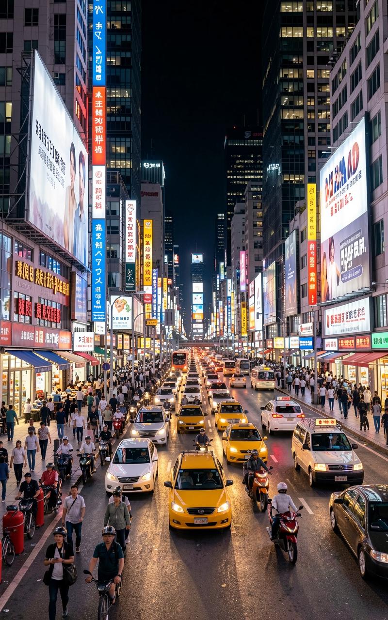 繁华都市夜景分享