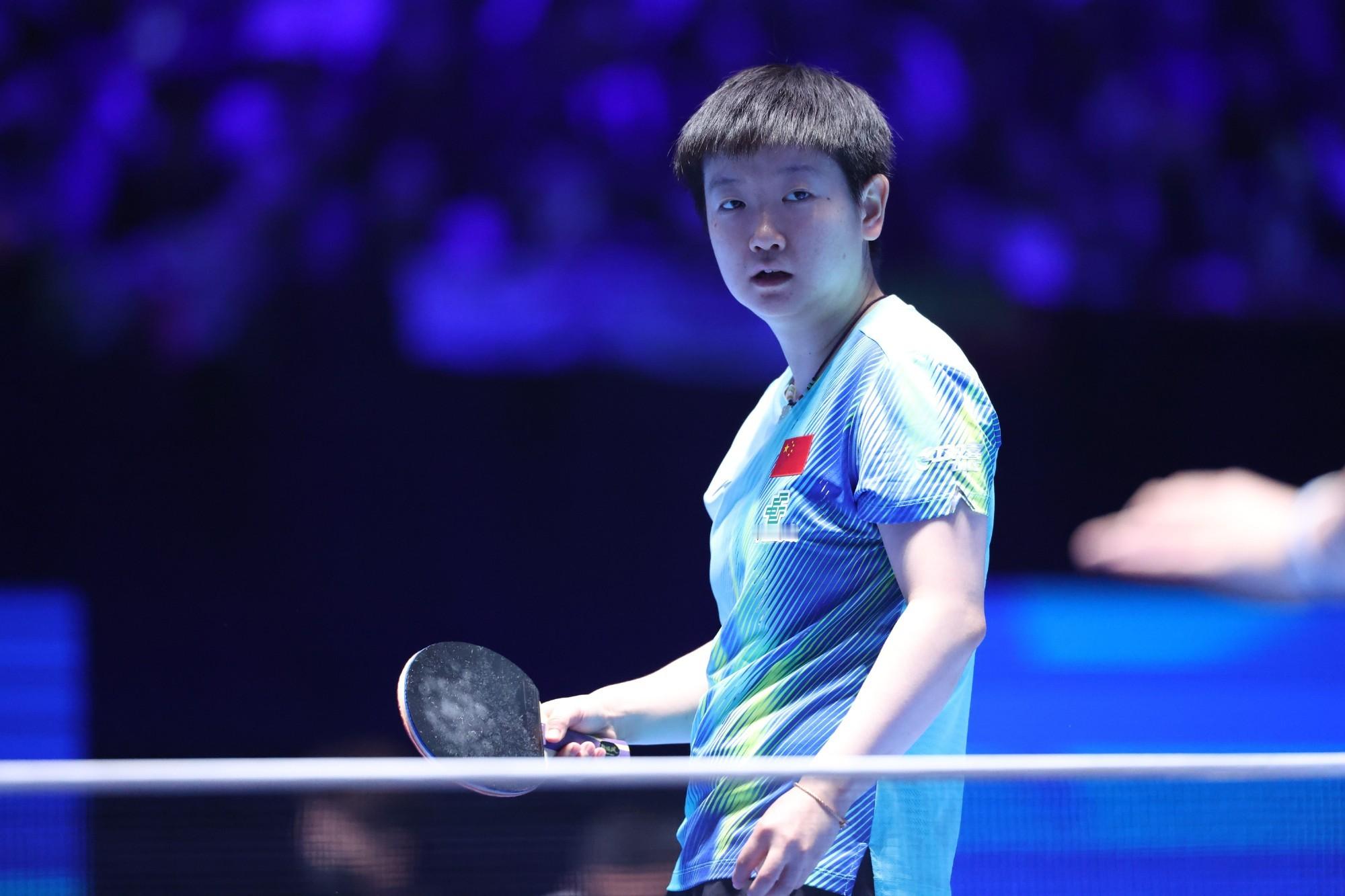 孙颖莎，你每一次挥拍都凝聚着汗水与坚持，赛场上的拼搏精神如星辰闪耀，激励着无数人