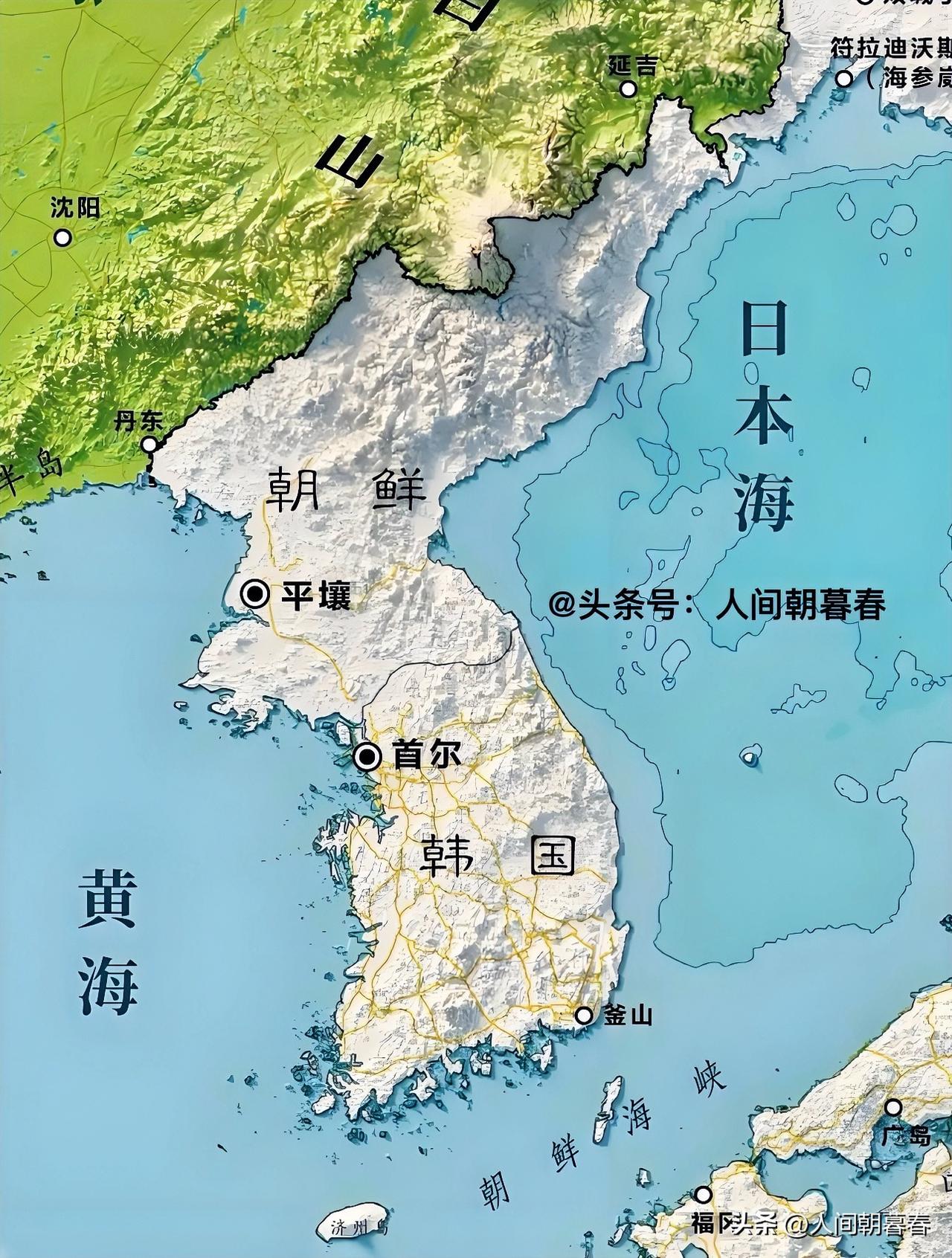 没想到，在朝鲜半岛，资源更丰富的国家竟然是朝鲜，而不是韩国。朝鲜拥有整个半岛90
