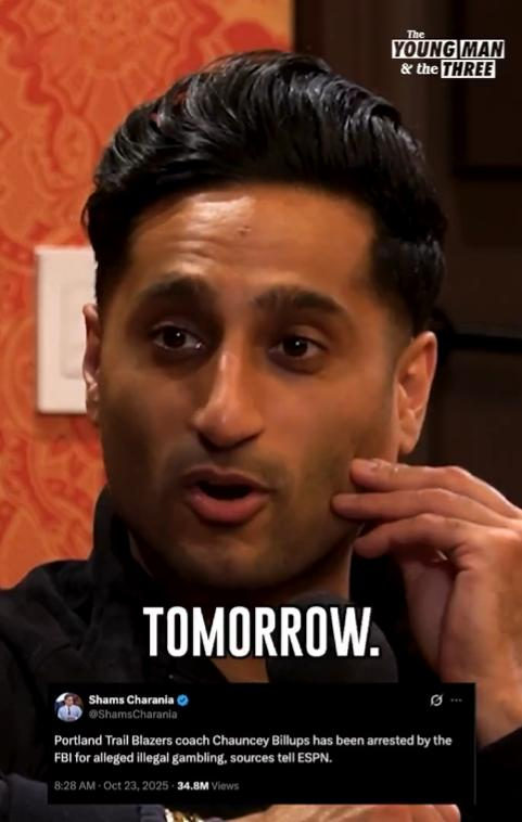 Shams：我没想到会在赛季开打第一周报道关于FBI调查的新闻